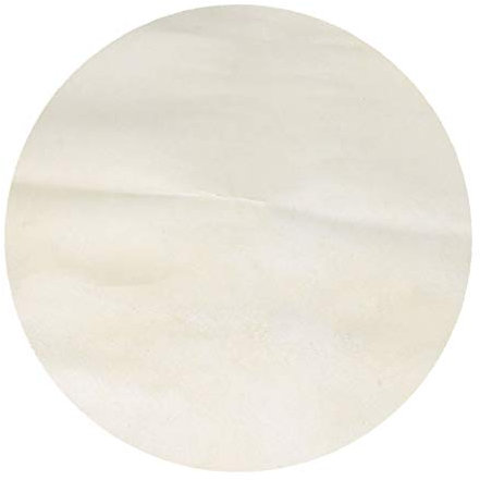 Yibuy Dünner Skin Trommelkopf für Bongo Trommel / 30,5 cm Afrikanische Trommel beige 40 cm Durchmesser