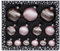 MAGIC Christbaumkugeln Glas Strukturkugeln gewellt Set 13 Stück Christbaumschmuck Christbaumkugeln Weihnachtskugeln Weihnachtsschmuck Kugeln Deko Weihnachten Farbe: rosa