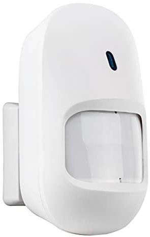 REV 0088250103 G-Homa Funk Bewegungsmelder, Einbruchschutz - Meldung akustisch 80dB beziehungsweise App weltweit, weiss