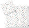 Julius Zöllner Jersey - Kinderbettwäsche 80x80 + 35x40 cm, 2-teiliges Set aus Deckenbezug und Kissenbezug, 100 Prozent Jersey-Baumwolle, mit Reißverschluss, Standard 100 by Oeko-TEX, Little Fox