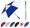 Baraida Golf-Regenschirm, groß, 157,7 cm, 177,7 cm, extra groß, übergroß, doppelt, belüftet, winddicht, wasserdicht, automatisches Öffnen, Golfschirm für Damen und Herren, 157 cm, Weiß/Blau