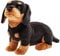 Uni-Toys - Dackel (ohne Leine) - 27 cm (Länge) - Plüsch-Hund, Haustier - Plüschtier, Kuscheltier