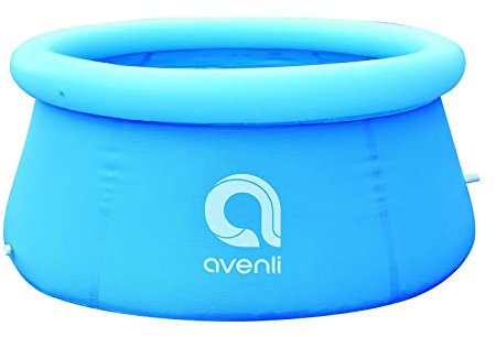 RAPTAVIS 180 cm x 73 cm Aufstellpool Aufblasbarer Schwimmbad, Easy Set Pool