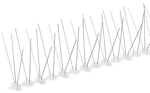 VOSS.garden Vogelabwehr Bird Spikes, 3m, Vogelspitzen, Taubenabwehr, Marder-, Waschbären-, Katzenabwehr
