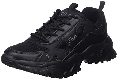 FILA Damen Electric Flow wmn Sneaker, Black-Black, 37 EU
