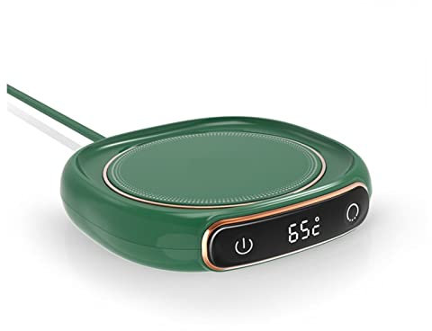 Calentador de Taza de café Calentador de Taza de café Inteligente Calentador de Taza eléctrico para Comida de té con Leche Posavasos de calefacción portátil 3 configuraciones de en