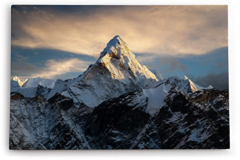 Paul Sinus Wandbild 120x80cm Ama Dablam Berggipfel Nepal Himalaya Berg