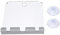 JUOPZKENN Miroir de douche anti-buée pour le rasage, miroir de douche anti-buée à ventouse pour douche, salle de bain, coiffeuse, baignoire, support de rasage pour homme