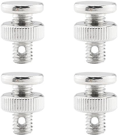 ITROLLE 4PCS Bild Aufhängesystem Set Foto Führungsschiene Aufhängung Seil System Drahtseil Hängen Bild Hängen Code Runde Kopf Mutter für Zuhause oder Büro