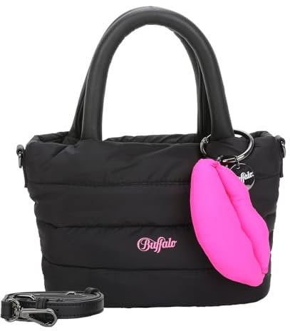 Buffalo Damen Boxy36 Boombastic Black Cross