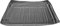 RE&AR Tuning Tronco Alfombra De Carga para Renault Kangoo Combi Authentique 2008-2010 Bandeja Maletero Trasero Negro