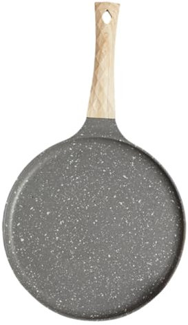 LALADEFIEE Poêle à Œufs Antiadhésive Petite Poêle à Frire Pour Crêpes Et Tortillas Surface Lisse Facile à Nettoyer