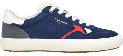 Pepe Jeans Herren Travis City M Sneak, Blue Ocean Blue, 39 EU