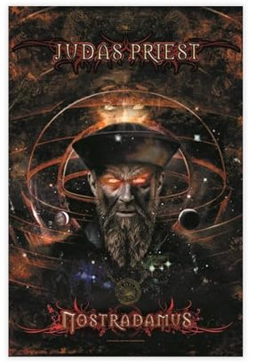 tcagd Poster sur toile Judas Priest Nostradamus - Décoration murale pour salon, chambre à coucher - 40 x 60 cm