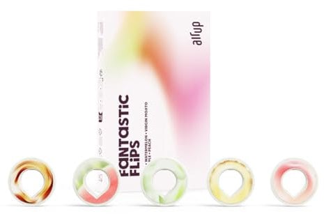 air up® Pods 5 Geschmacksrichtungen im Probier-Set Fantastic Flips | Duft-Pods für 25 Liter Wasser mit zuckerfreiem Geschmack Kola, Wassermelone, Virgin Mojito, Pfirsich, Ananas I für air up® Flaschen