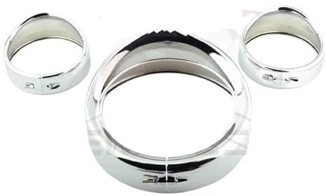 Kopf Licht Grill Abdeckung Schutz Motorrad 7 Scheinwerfer 4.5 Vorbei Lichter Lampen Trim Ring Für Ha&rley Für Davidson Für Electra Für Glide Für Road King FLHTC