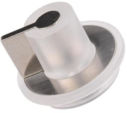 Aspares Einstellknopf für Backofen/Herd/Herd, weiß, kompatibel mit Smeg Original PN 694975513