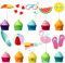 Sommer Strand Pool Tortendeko, 20pcs Tortendeko Sommer, Kuchen Deko Strand, Cake Topper Pool Party, Geeignet für Sommer-Strand-Mottopartys, Hawaii-Mottopartys, Geburtstagsfeiern(Strand)