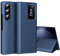 Étui de protection pour Samsung Z Fold 5 Smart View, portefeuille pour smartphone Samsung Galaxy Z Fold 5 - Clear View - Rabat miroir - Compartiment pour cartes - Fenêtre de visualisation - Galaxy Z