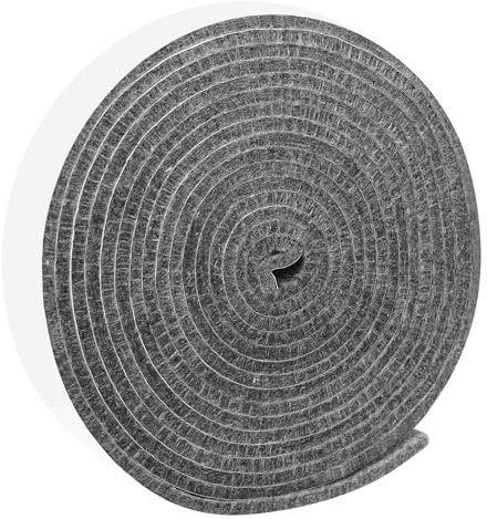 Joint d'étanchéité pour barbecue – Joint de fumoir à haute température, autocollant de rechange pour gril, ruban en feutre résistant à la chaleur pour Big Green Egg Char-Griller Kamado Masterbuilt