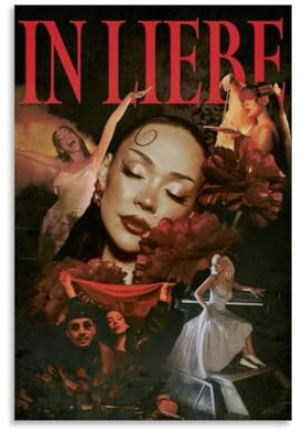 Duboueu Ayliva Poster Music Retro Vintage Cover Für Zimmer, Ästhetische Leinwand-Wandkunst, Schlafzimmer-Dekor Poster 16x24inch(40x60cm)