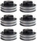 Chuancheng Lot de 6 bobines de fil pré-enroulées pour Stihl FSA 57 FSA 56 FSA 50 FSE 52, remplace 4009 710 4305, 4009 710 4306