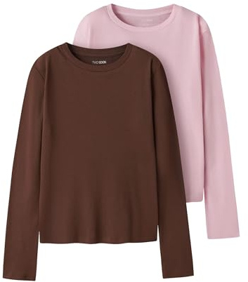 TWO SOON Girl Oberteil 2er-Pack kurzes