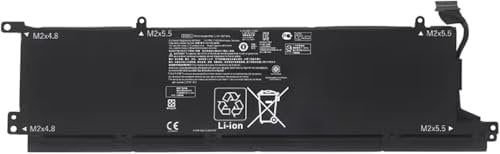 11.55V 72.9Wh DX06XL L32749-005 HSTNN-DB9B L32701-2C1 Laptop Battery Compatible for HP Omen X 2S 15-DG 15-DG0019TX 15-DG0003NC 15-DG0075CL 15-DG0020TX 15-DG0018TX Series