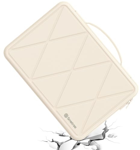 Smatree Hard EVA Protective Case Compatible for 16 inch HP Envy Laptop 16t-h1000/16-h1097nr/16-h1047nr, 15.6 inch HP Victus Gaming Laptop 15z-fb200/15z-fb100/15t-fa100/15-fa1010nr, White (X8288W)