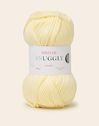Sirdar Snuggly Chunky, Lemon 100g