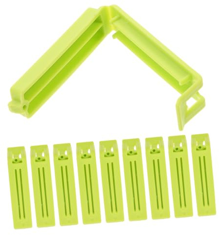 FIXOSHEE 10pcs Hair Root Clips Volumizing Roller Jaw Clamps for Medium Curly Hair Styling Tools for Bangs