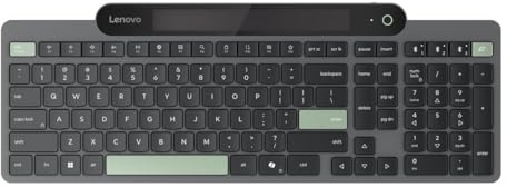 Lenovo Self-Charging - Tastatur - kabellos - Bluetooth 5.1 - QWERTZ - Deutsch - Schwarz - braune Box