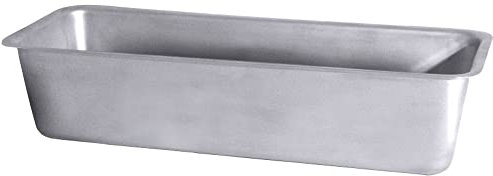 Contacto Edelstahl Back- und Pastetenform 30 x 11,5 x 7 cm, Volumen 2 l