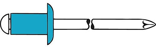 Gesipa Blindniete A2/A2 Standard, 5 x 8 mm, 500 Stück