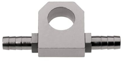Hahnkühlplatte für Begleitkühlung - Messing vernickelt - NW 10mm gerade