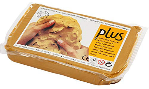Sio2 Plus Ton, selbsthärtend, 1 kg, ockerfarben