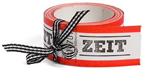 corpus delicti :: Zeit – 1 Rolle à 100 Stück Wertmarken – Zeit schenken – das Geschenk in der schnelllebigen Zeit