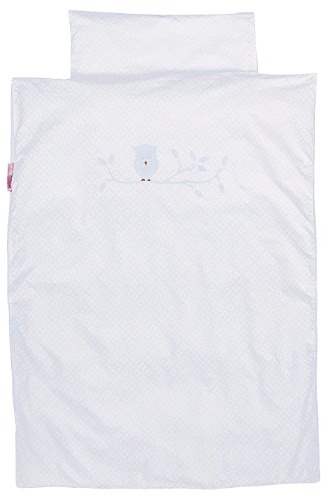 TAFTAN DS-78 Eule Bettwäsche Set für klein Bett, 100 x 135 cm, in 2 farben verfügbar