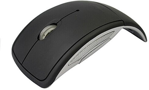 KLEIN Design TM-9200 optische Klappbare Maus/Mouse schnurlos/Wireless schwarz