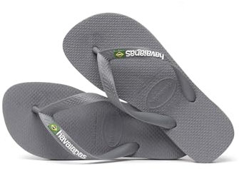 Havaianas - Brasil, Tongs Classiques, Confortables et Durables, Hommage à la Coupe du Monde 1998, Lanières avec le Drapeau du Brésil, Semelle Antidérapante aux Couleurs du Brésil, Adultes Unisexe
