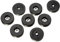 Adam Hall Hardware 4906 M8 AH - Bolsa de 8 pies de goma 38 x 10 mm