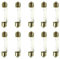 CARALL 10 Pezzi Lampadine Alogene Siluro T11 C5W 39mm 12V 5W, Ricambi Lampade 12V Per Auto e Moto