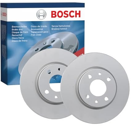 Bosch 986478515 Bremsscheibe - (Paar) | Belüftete, beschichtete Bremsscheiben - ECE-R90-zertifiziert - hohe Kühlleistung und zuverlässiger Korrosionsschutz