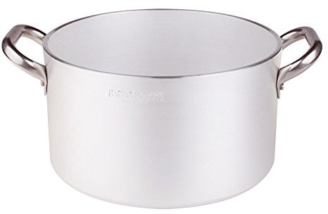 Pentole Agnelli ALMR110460 Cacerola cilíndrica Alta Radiante, Aluminio Profesional 5 mm, 60 cm