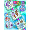 MAMMUT 8051418 - Sequin Art Seasons Paillettenbild, Sommer, Steckset mit 3 Styropor-Rahmen, 3 Bildvorlagen, Farbband und weiterem Zubehör, Bastelset für Kinder ab 6 Jahre