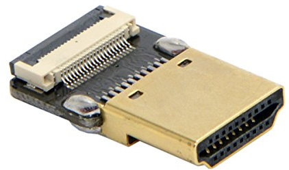 Cablecc CYFPV HDMI-Stecker Typ A Standard gerade für FPV HDTV Multicopter Luftfotografie