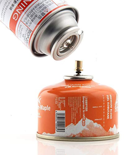 Hamans Outdoor Gas Refill Adapter for Filling Butane Canister