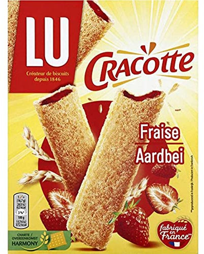 LU Cracotte Fresa 200 g (lote de 6)