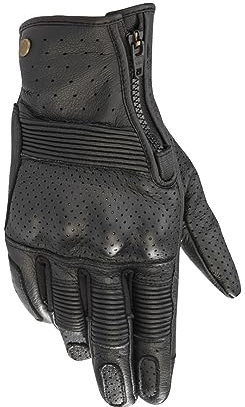 Alpinestars Motorcycle gloves Rayburn V2 Leather Gloves Black, BLACK, M