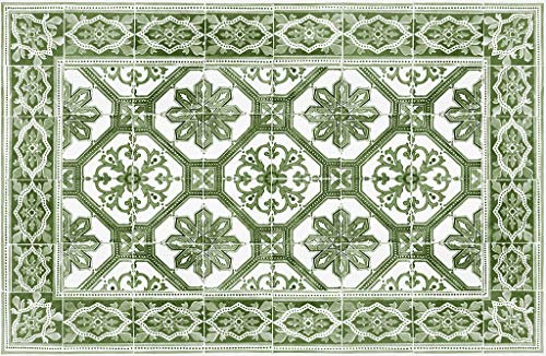 Vilber OPORTO DU 02 78X120 Teppich, Vinyl, Mehrfarbig, 78 x 120 x 0,22 cm